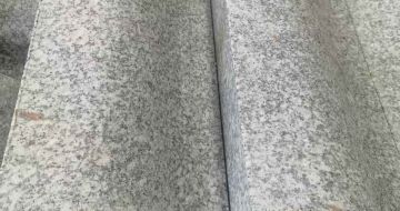 呼和浩特芙蓉白S型拉丝面路沿石