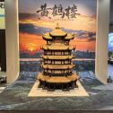 呼和浩特仿古石文创作品-黄鹤楼