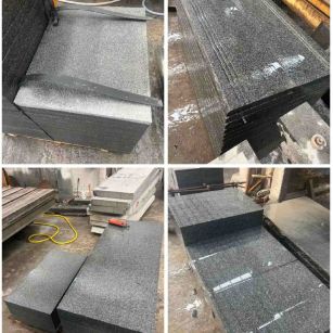 呼和浩特 芝麻黑地铺石材