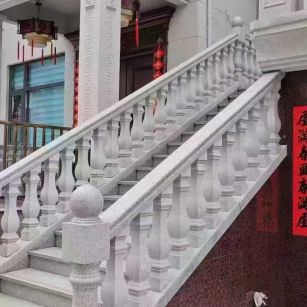 呼和浩特 天然石材 阳台庭院护栏、栏杆