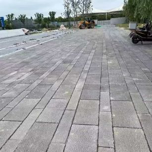 呼和浩特仿古石铺装效果