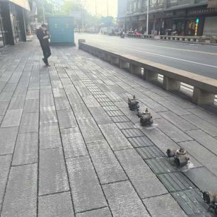 呼和浩特仿古石铺装效果