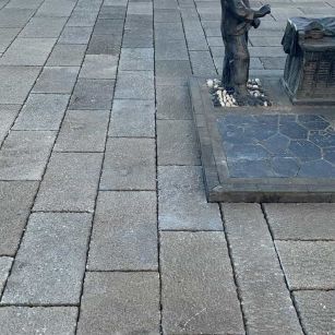 呼和浩特仿古石铺装效果