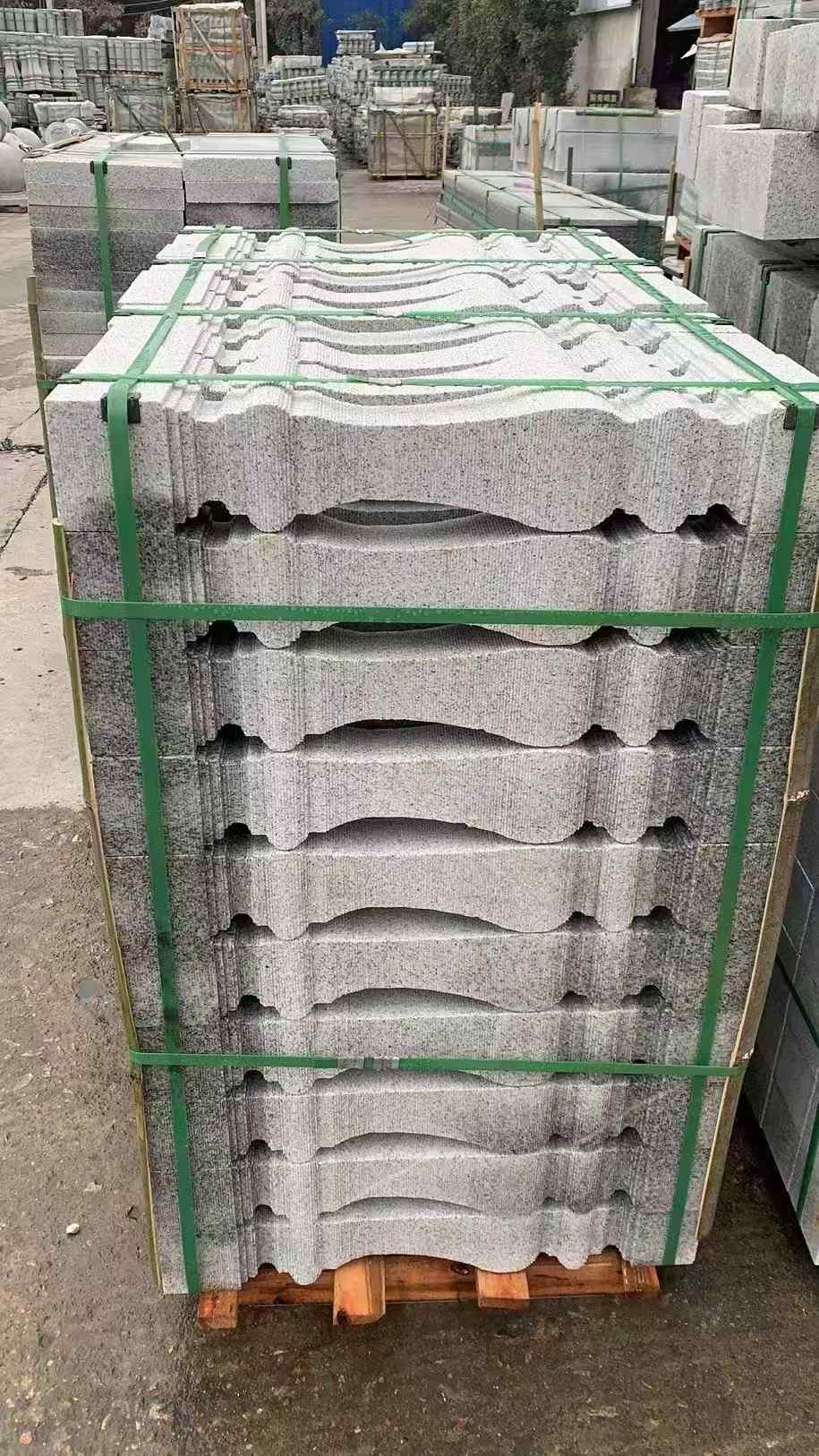 呼和浩特 芝麻白方形拉丝面，栏杆花瓶柱