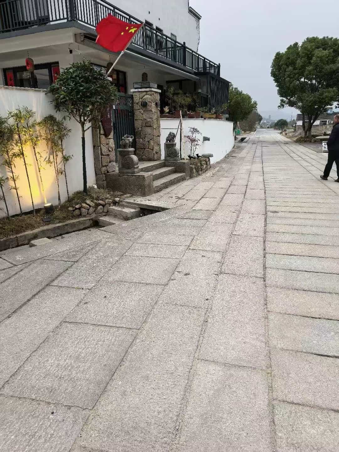 呼和浩特仿古石铺装效果