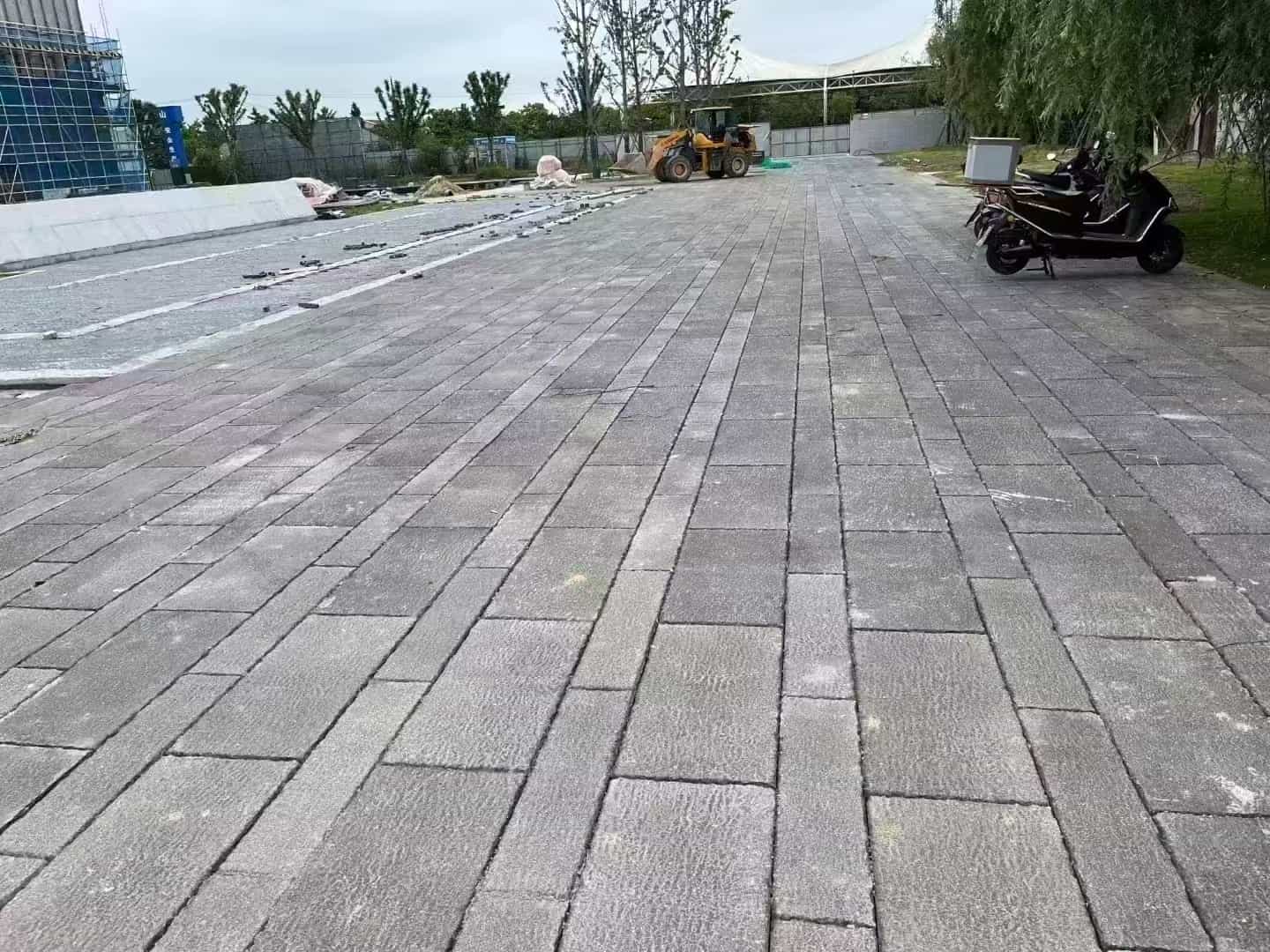 呼和浩特仿古石铺装效果
