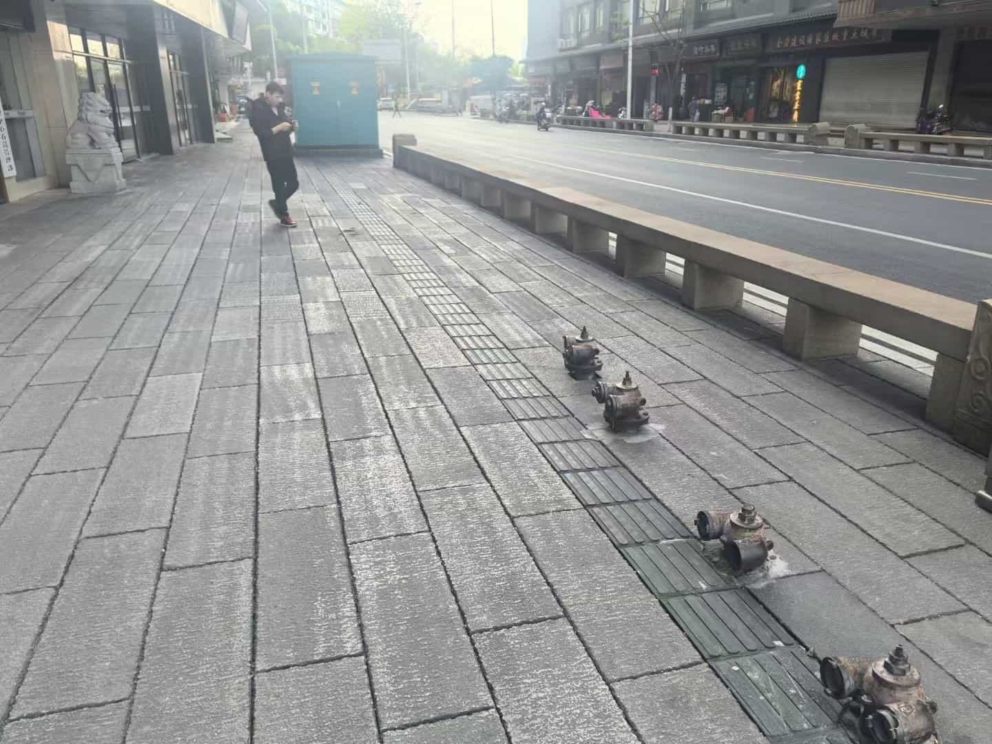 呼和浩特仿古石铺装效果