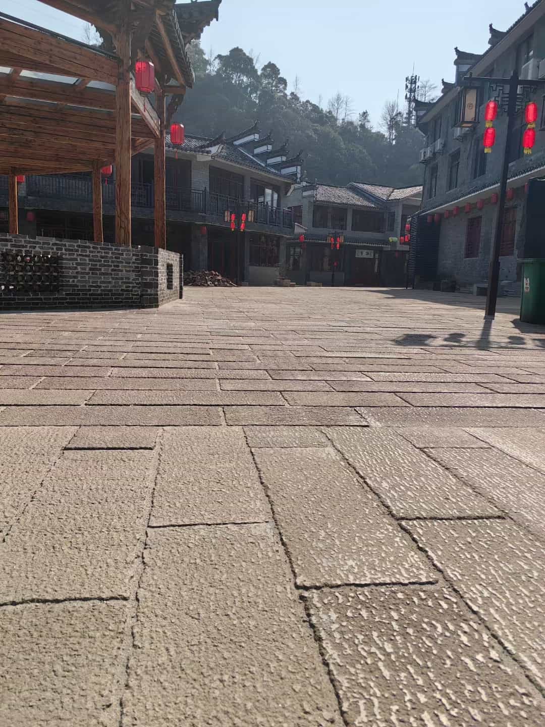 呼和浩特仿古石铺装效果