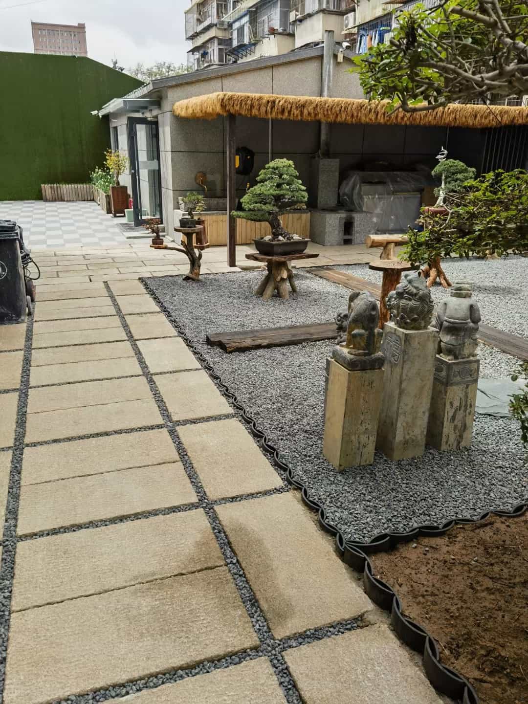 呼和浩特仿古石铺装效果