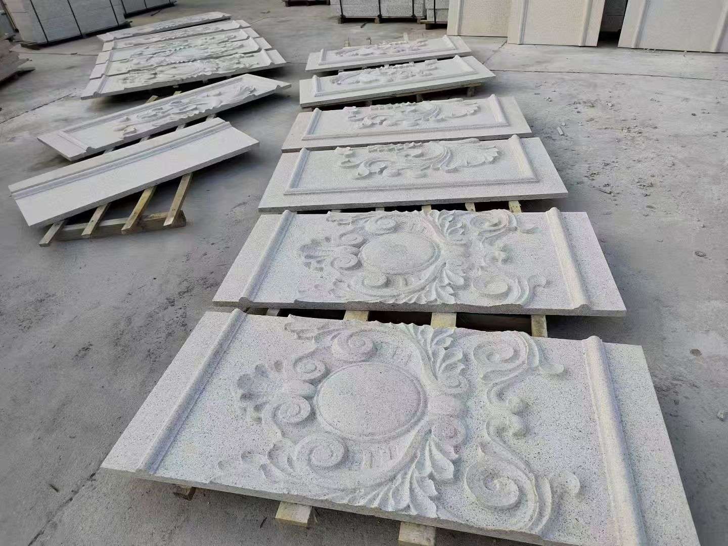 呼和浩特 芝麻白干挂雕花板
