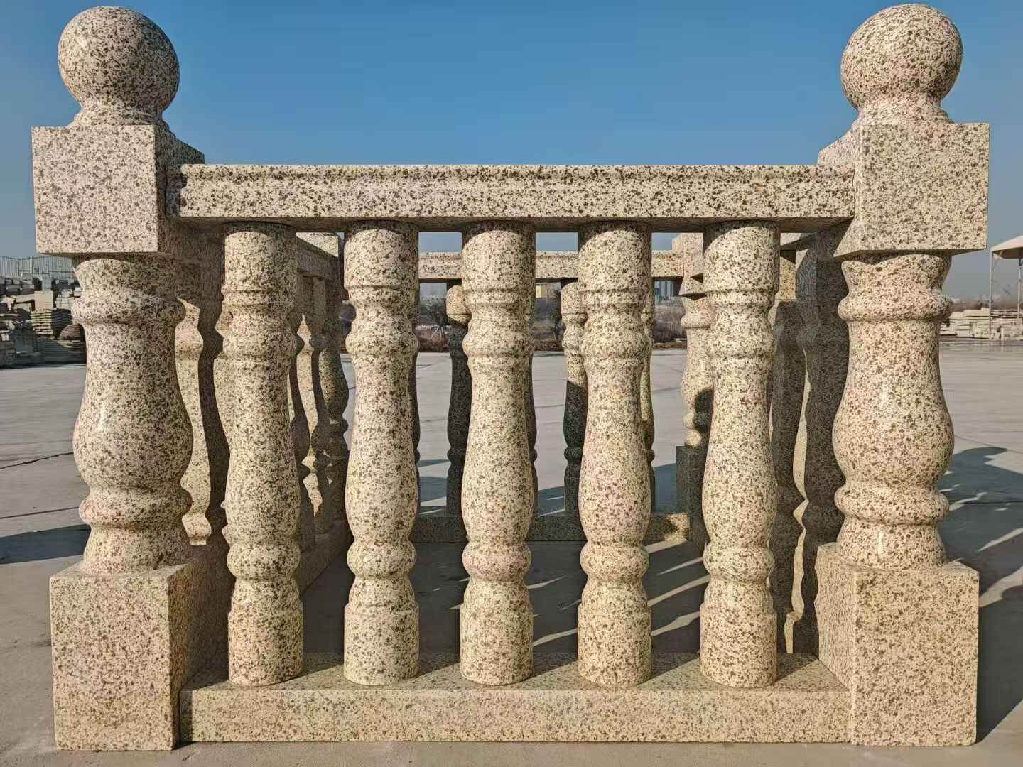 呼和浩特 黄金麻栏杆（扶手，花瓶柱，将军柱）